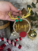 Image 1 of Reindeer decoration