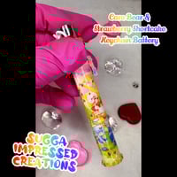 Image 4 of Care Bears X Strawberry Shortcake Keychain Battery 