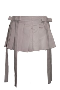 Image 1 of why knot pleated skirt