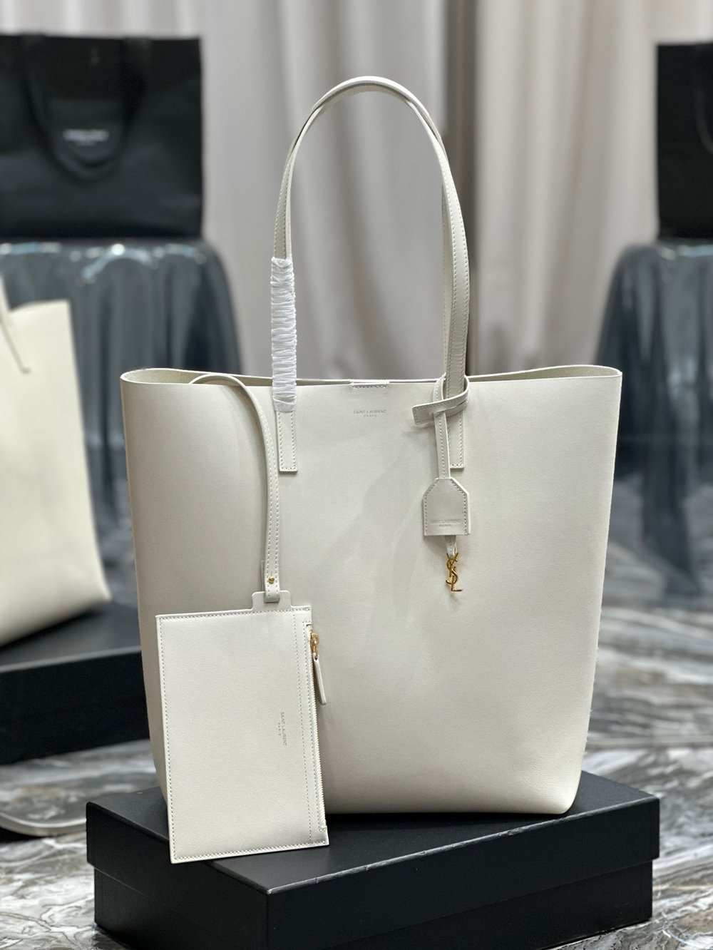 YSL Plain Tote