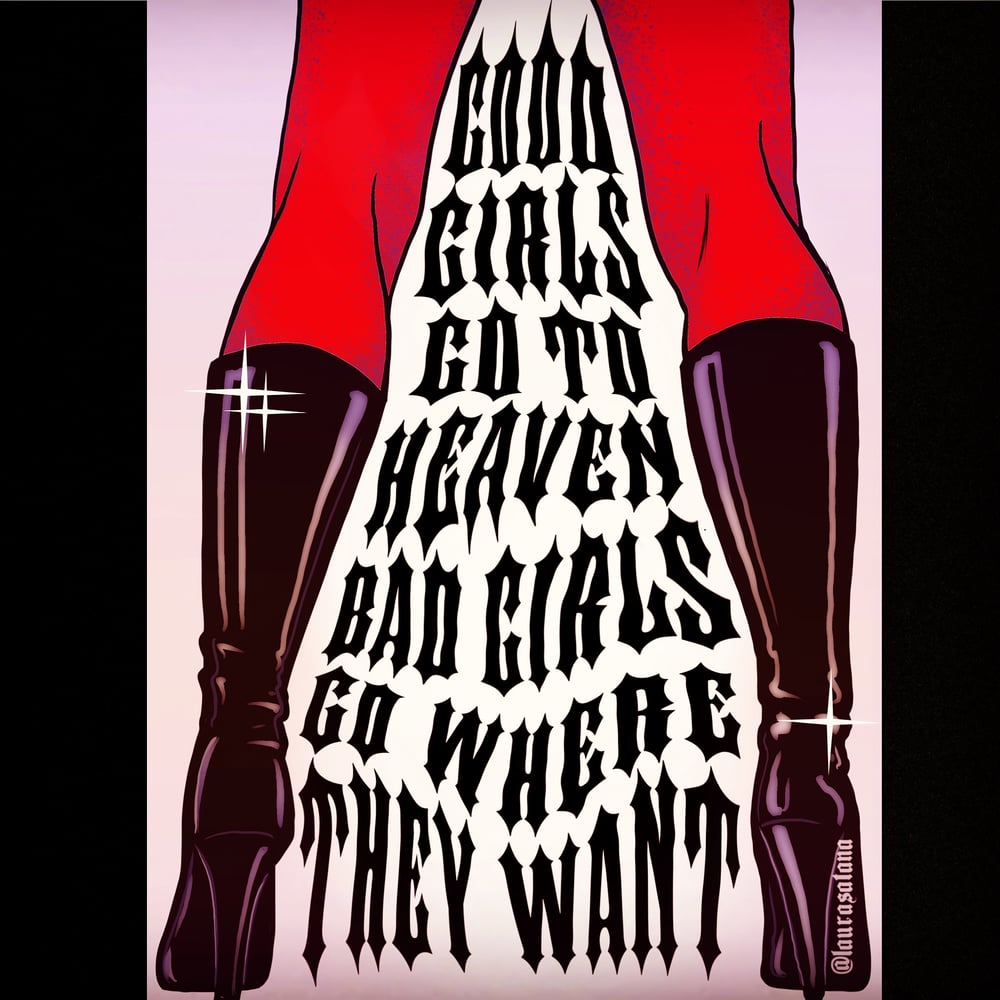 BAD GIRLS PRINT