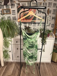 Image 1 of Sheer green dress