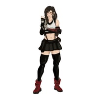 Tifa Lockhart Charm