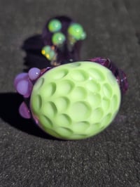 Image 3 of Purple X Slyme Honeycomb Pipe 