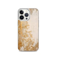 Image 20 of White and Gold Tattered Texture Goth Lolita Kawaii Baroque Clear Case for iPhone®