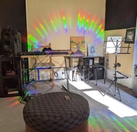 Image 2 of Blob Blob Rainbow Crystal Window Cling