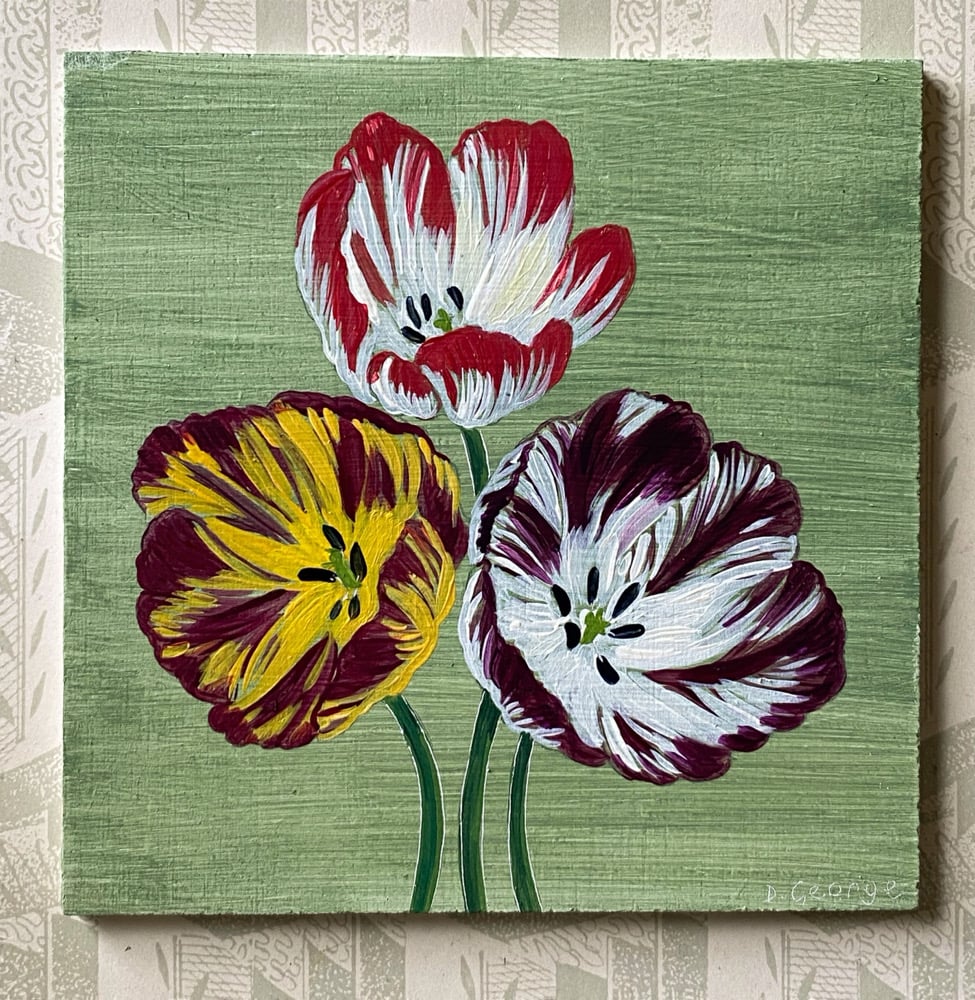 Image of A Trio of Tulips