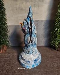 Image 2 of Snowman Pumpkin Witch