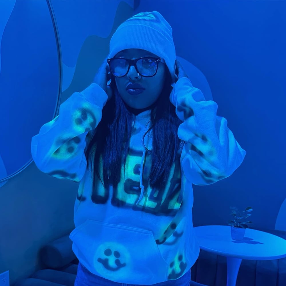 Image of Feliz Airbrush Hoodie
