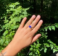 Image 2 of LAPIS SIGNET RING 