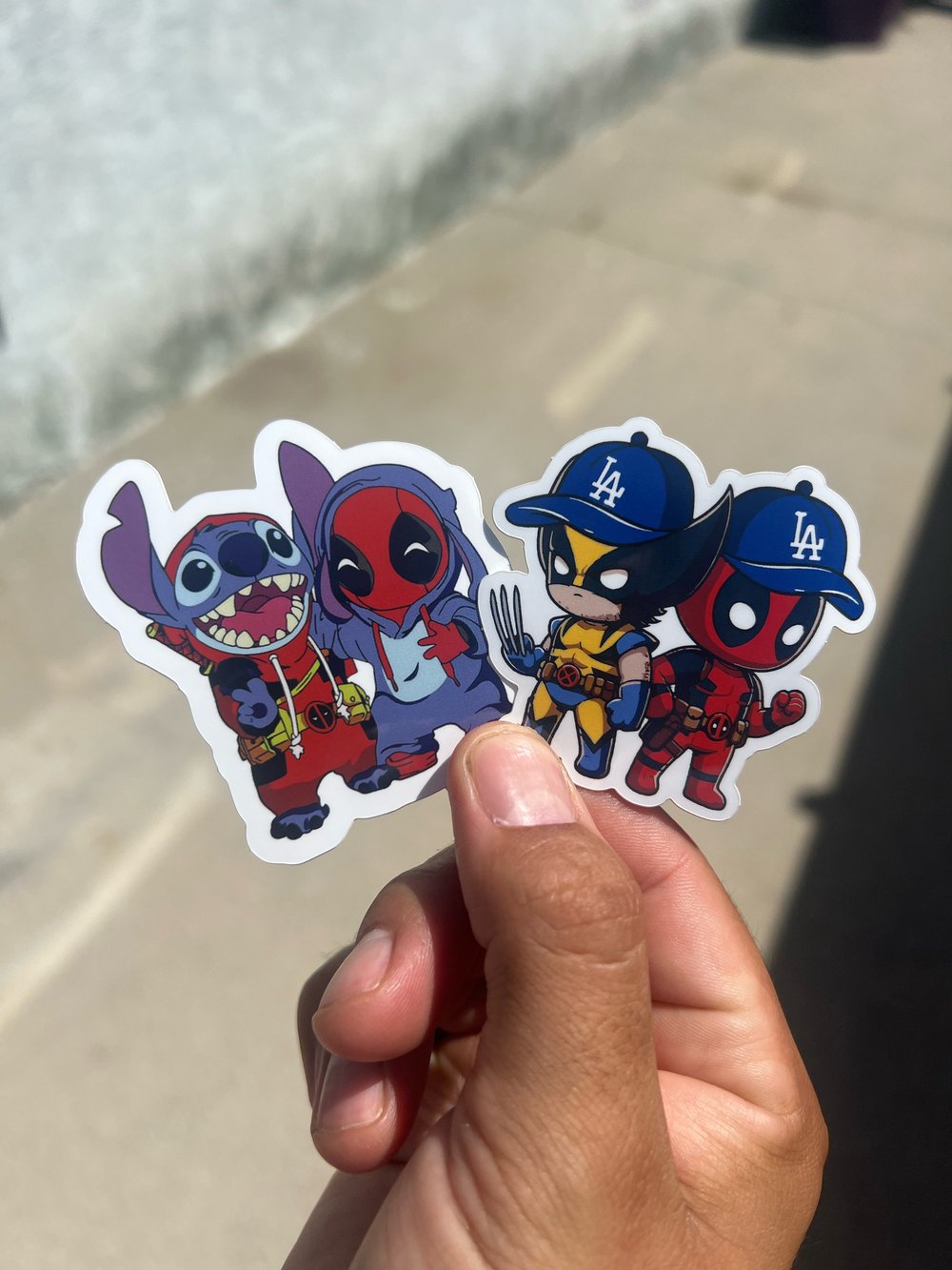 Deadpool X Wolvering & Stitch Combo