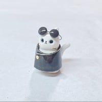 Image 2 of Gojo cat ceramic figurine 