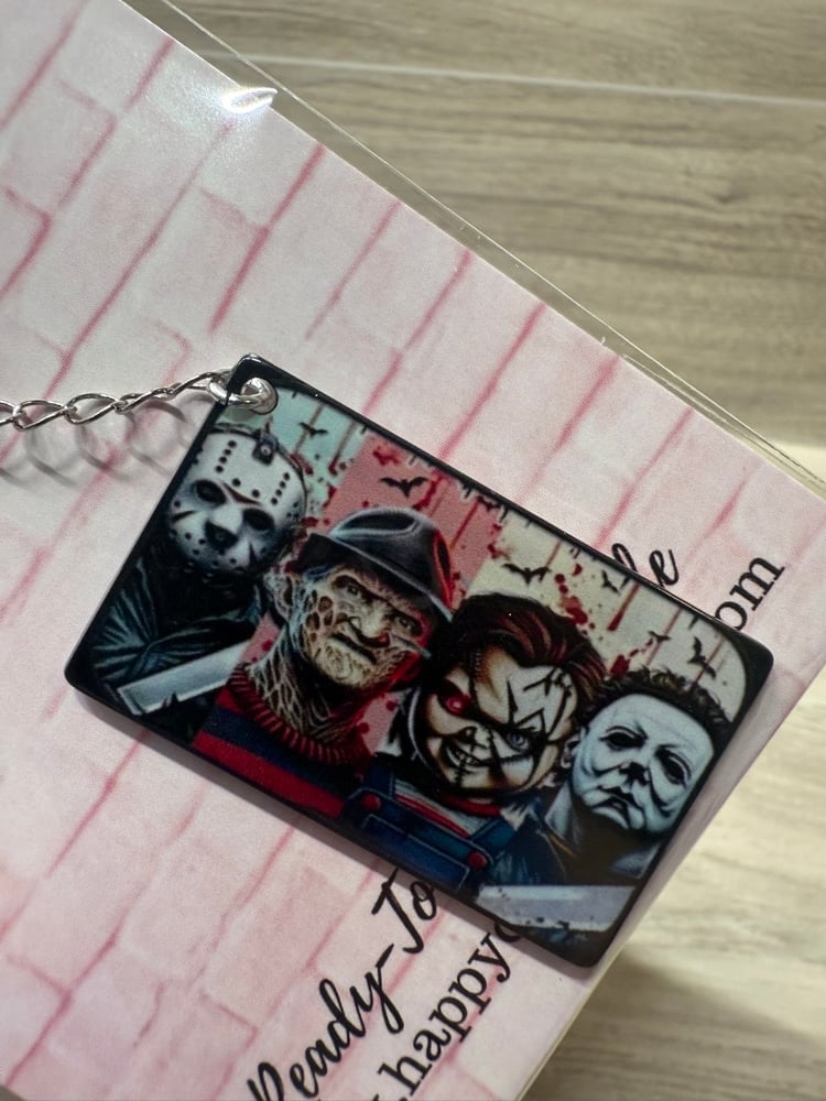 Image of Ready-To-Bead Dangle  -  Scary Characters (SILVER)