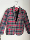 Plaid blazer