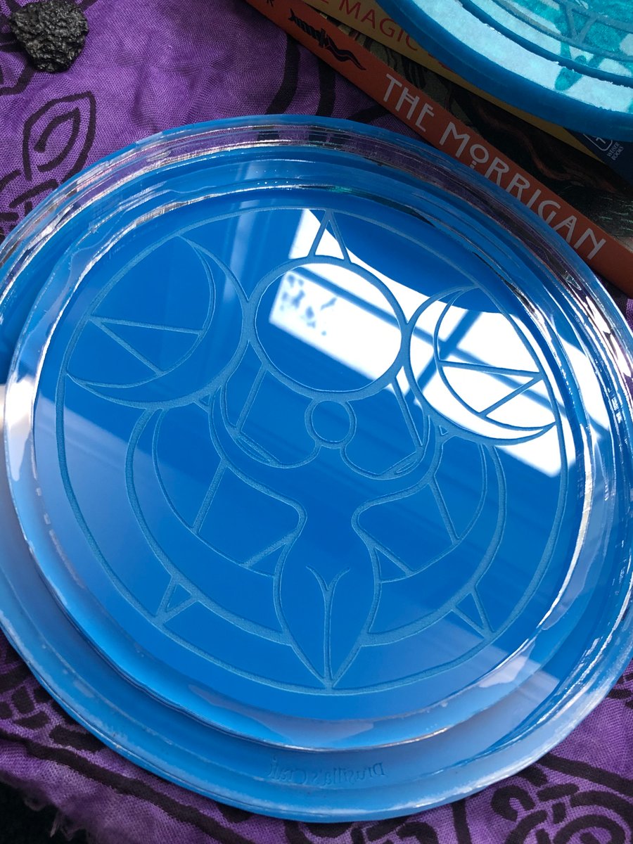 Image of Goddess Trinket Tray Silicone Mold