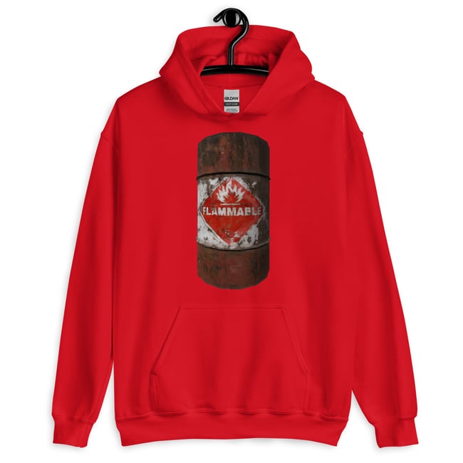 Flammable Barrel Hoodie