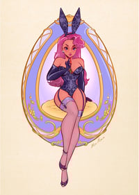Easter rabbit gal 2025 Print