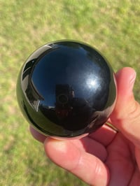 Image 10 of Rainbow Obsidian Sphere #1960