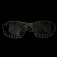 Image 1 of SILVER SPIKED SUNGLASSES (50% SALE: $260->$130)