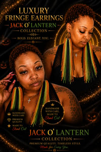 Image 5 of Fringe earrings collection
