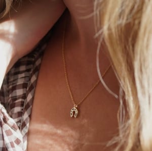 Image of Junk Jewels Mini Lucky Charm Necklace
