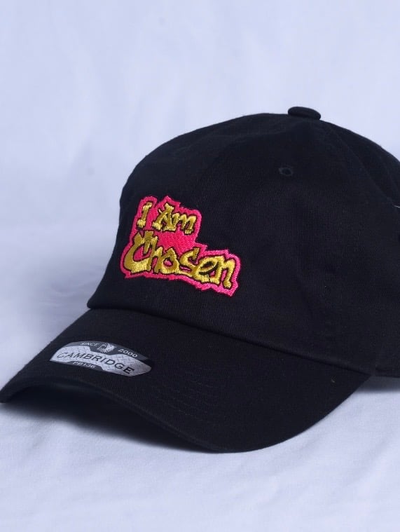Fresh Black “I Am Chosen” Dad Hat