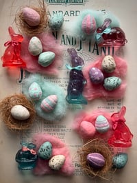 Image 3 of “Let’s Make Spun Cotton Easter Eggs” - Supplies kit  for "Vintage Easter Collection" 
