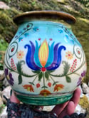 Folk Art Vase
