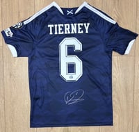 Image 2 of Signed Kieran Tierney Scotland Shirt