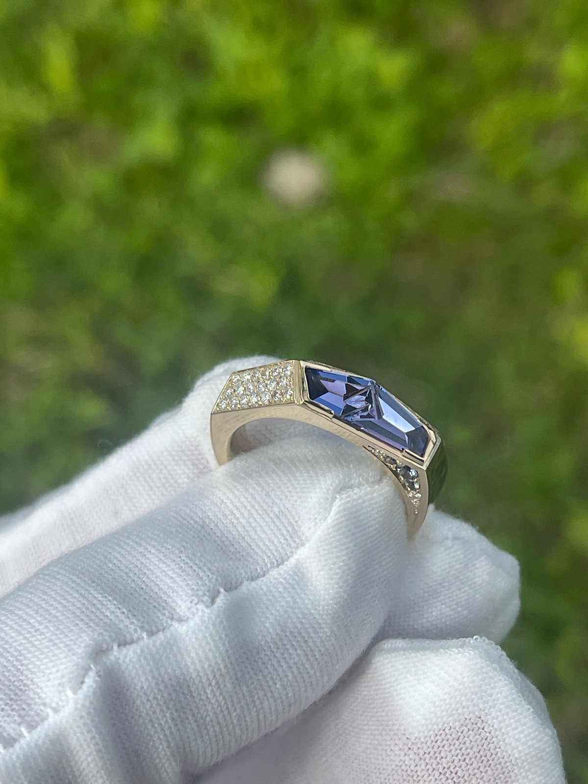 Tanzanite Ring | Drew Dorman Designs
