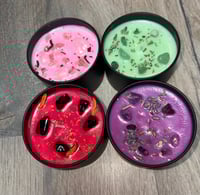 Small crystal candles 