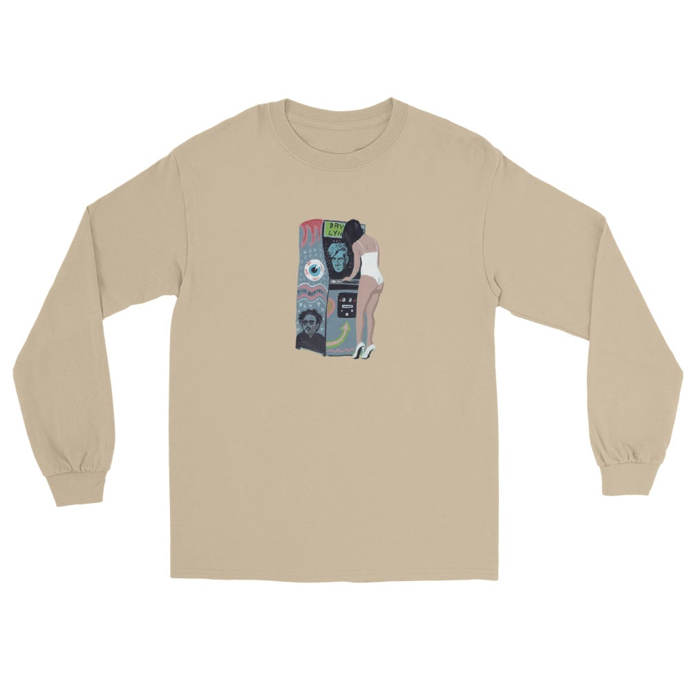 Image of A STRANGE ARCADE GAME LONG SLEEVE SHIRT
