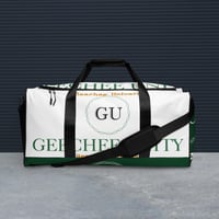 Image 2 of Geechee Unity Duffle Bag(White/Green)