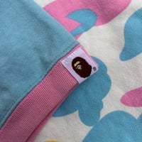 Image 4 of 00s Bape Cotton Candy Camo Sweatshirt - Size Large