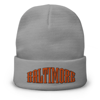 Image 2 of Baltimore Embroidered Beanie