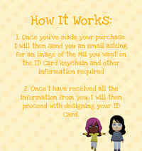 Image 4 of Tomodachi Life: Living the Dream Mii ID Keychain 💛