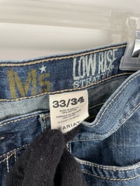 Image 4 of Ariat Low Rise Straight Jeans (33x34)