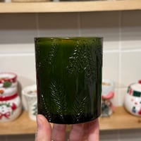 Image 1 of cedar and spruce scented candle