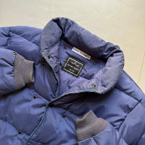Image of 1980s Stone Island Down Fill Liner, Size Medium