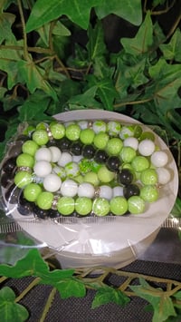 Green Bracelets Stack 6pc