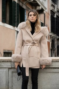 Image 4 of Beige Loro Coat