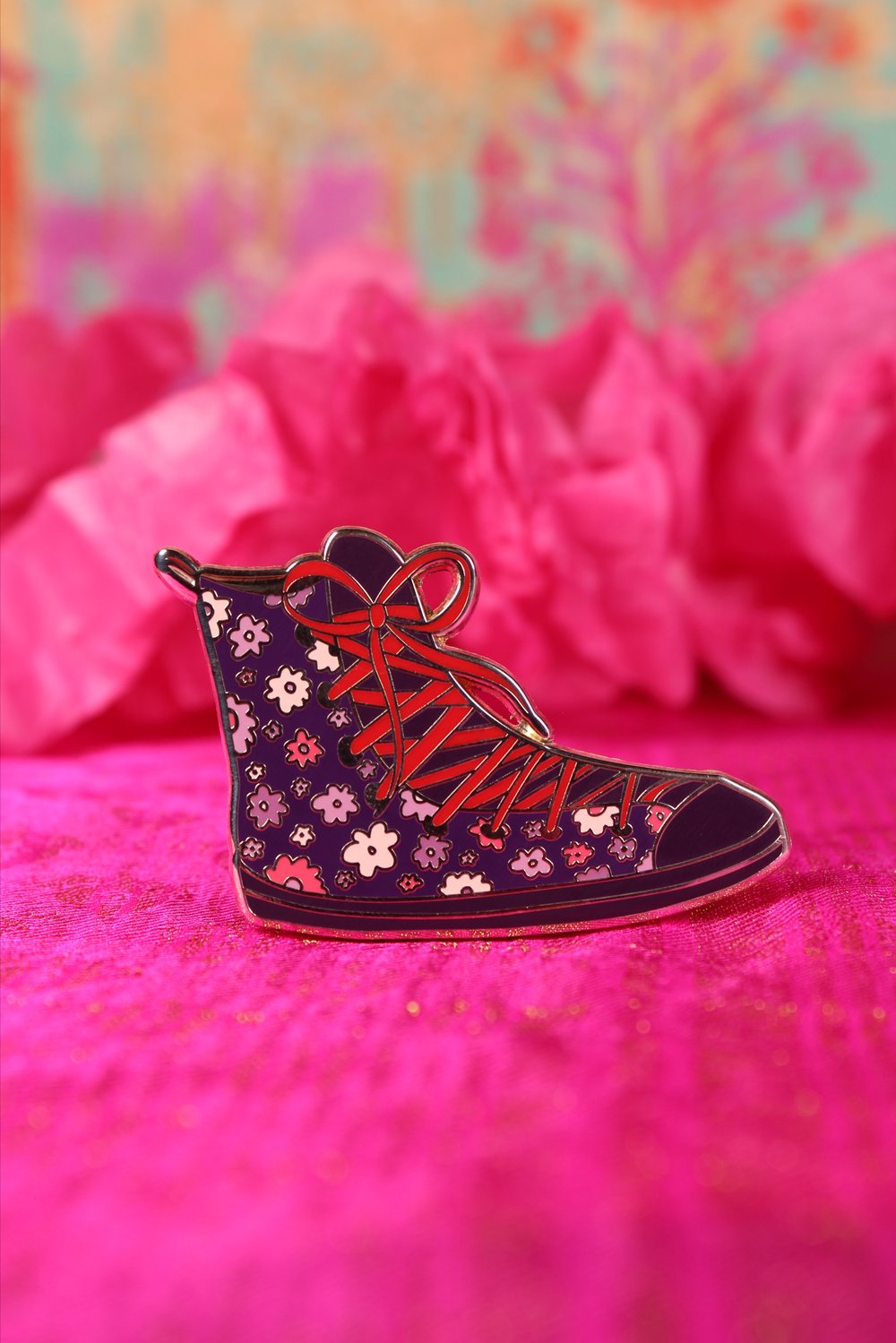 Image of LOST Purple Flowers Shoe