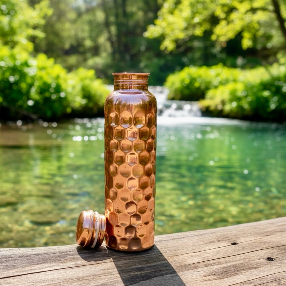 Image of  Copper Water Bottle #2