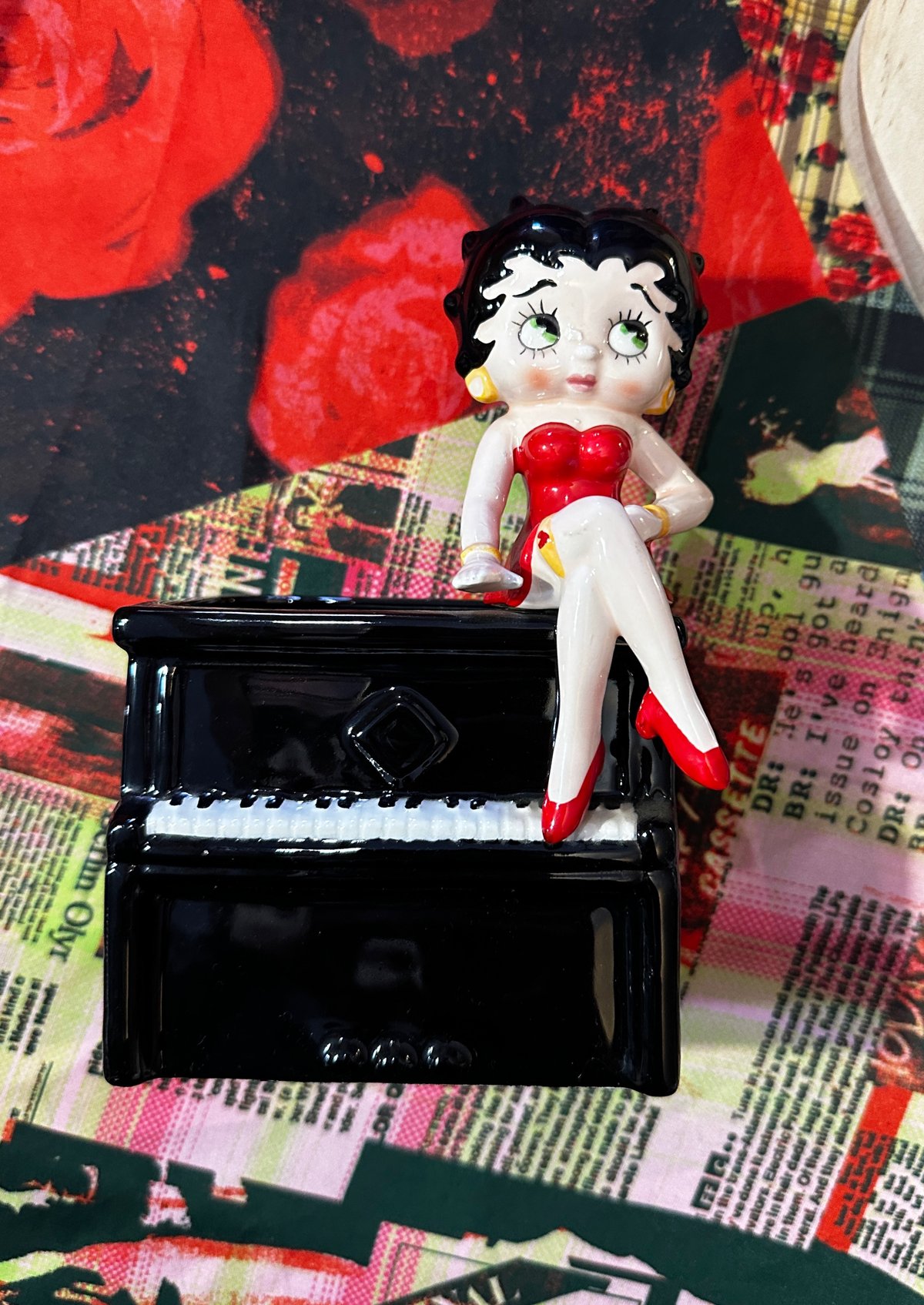 Betty Boop Ceramic Planter 