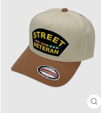 Image 2 of Street Veteran Snapback-Oatmeal