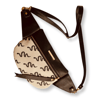 Snakes print crossbody 