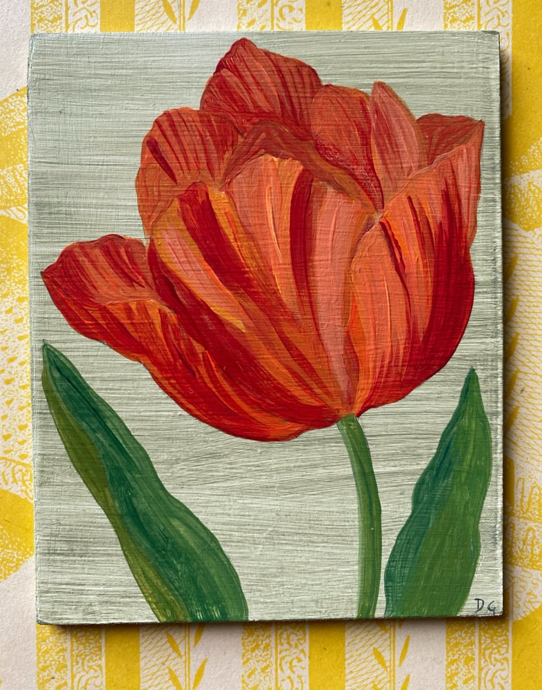 Image of Bright Orange Tulip