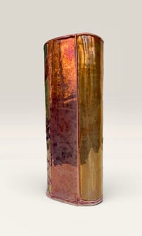 Image 4 of “Cornflower” reduction lustre vase