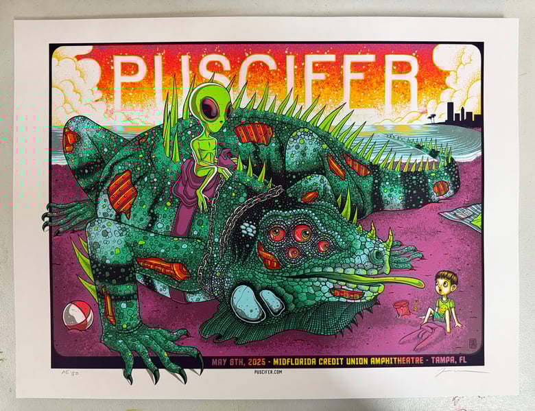 Image of Puscifer - May 8th, 2025 - Tampa, FL - Regular and Variants copy