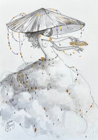 Image 3 of Toirneach - the witch of Storms - inktober 4